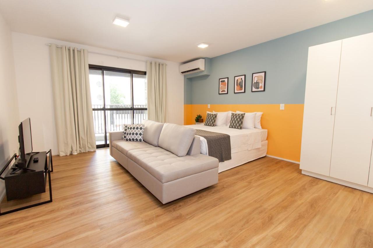 360 Suites Aurora Republica - Apartamentos Mobiliados 圣保罗 外观 照片