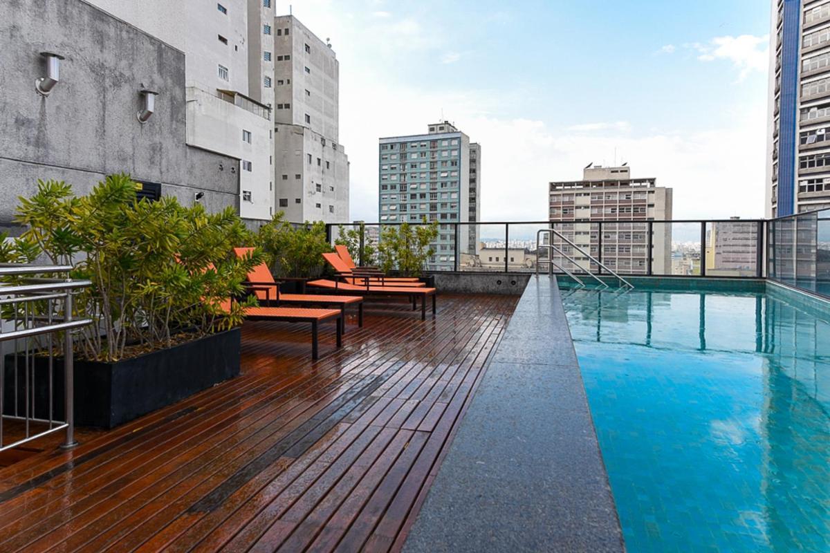 360 Suites Aurora Republica - Apartamentos Mobiliados 圣保罗 外观 照片